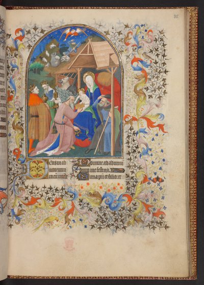 Timbok, Lägg till MS 32454 f.35r, Frankrike av French School