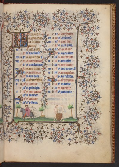 Timbok, Lägg till MS 32454 f.4r, Frankrike av French School
