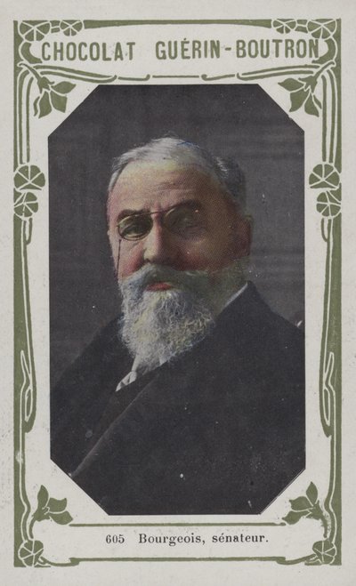 Bourgeois, senator (färgad bild) av French School