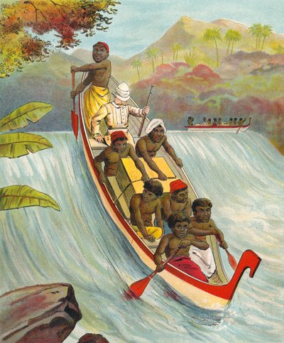 Die Stromschnellen bezwingen von French School