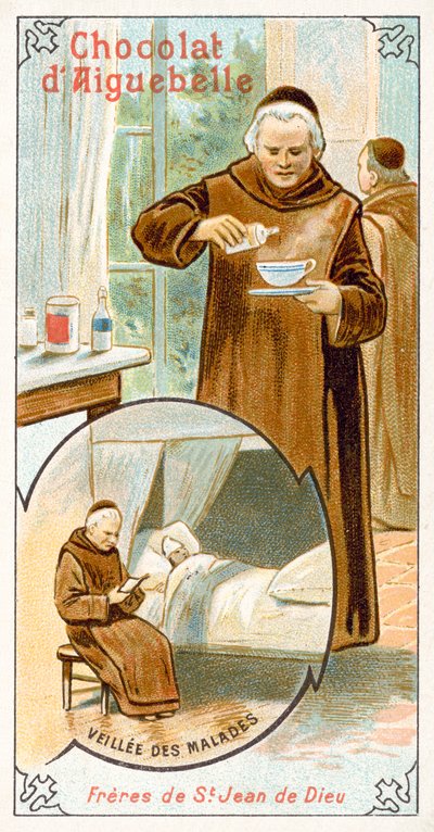Brothers Hospitallers of St John of God (chromolitho) av French School