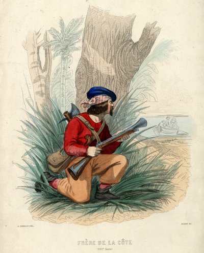 Brothers of the Cote, feroces flibustiers i Karibien på 1600-talet. i "Histoire des pirates et privateers de l