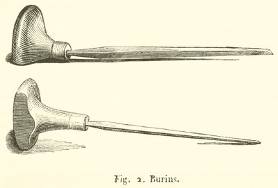 Burins (gravyr) av French School