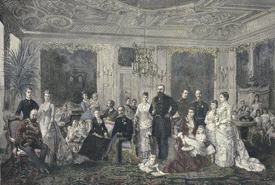 CHRISTIAN IX kung av Danmark av French School