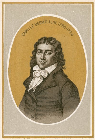 Camille Desmoulin av French School