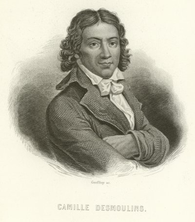 Camille Desmoulins av French School