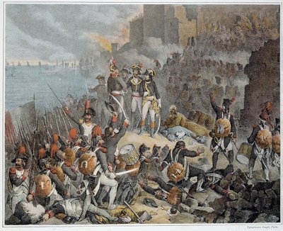 Kampanj (expedition) av Egypten (1798-1801), Army of the East: belägring av Saint John of Acre. 1799. - i "" Segrar och erövringar av de franska arméerna"". av French School