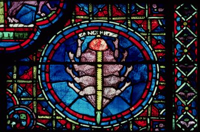 Kräftan, från Zodiac-fönstret, 1200-talet av French School