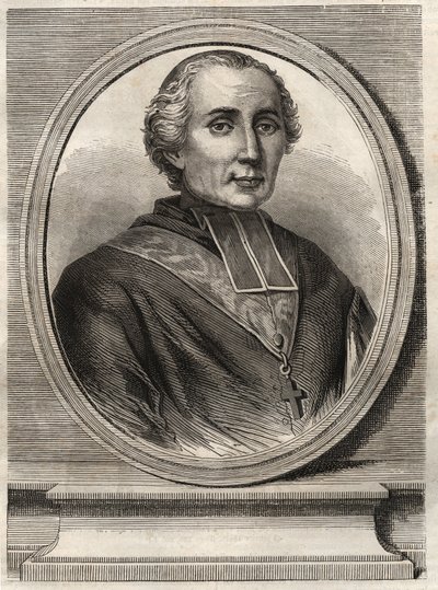 Kardinal Francois-Nicolas-Madeleine (Francois Nicolas Madeleine) Morlot 1795-1862 - Archeveque of Paris and Cardinal - av French School