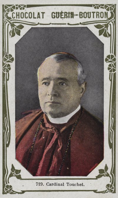 Cardinal Touchet (färgat foto) av French School