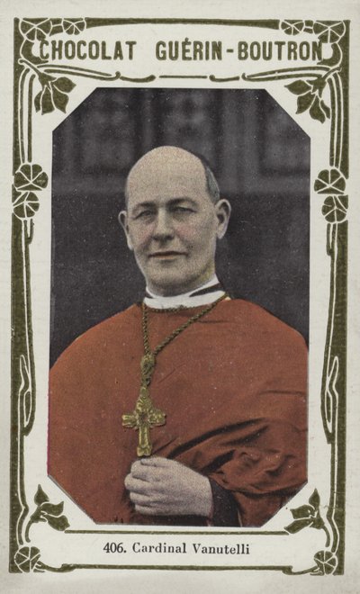 Kardinal Vanutelli (färgat foto) av French School