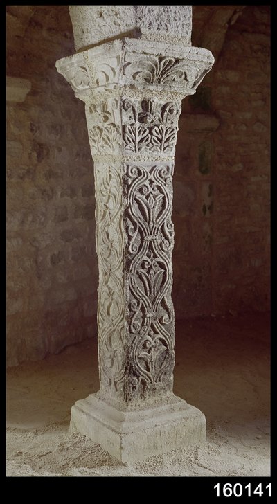 Karolingiska pelaren, c.758 av French School