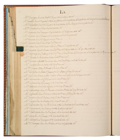 Kassett av Hennes Majestät Kejsarinna och Drottning (bläck på papper) av French School