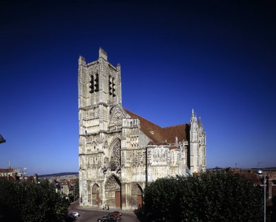 Katedralen i Auxerre (89) av French School