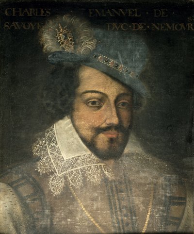 Charles Emmanuel av Savojen (1547-95) av French School