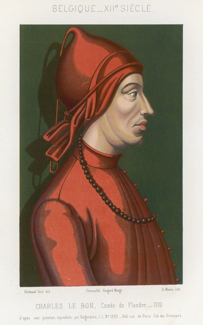 Karl I, greve av Flandern av French School