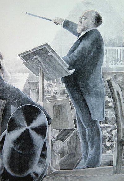 Charles Lamoureux (gravyr) av French School
