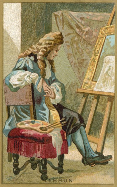 Charles Le Brun, fransk konstnär av French School