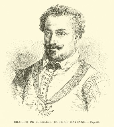 Karl av Lorraine, hertig av Mayenne av French School