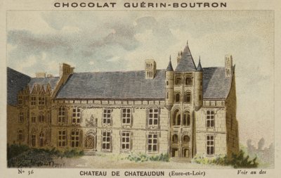 Slottet Chateaudun, Eure-et-Loir av French School