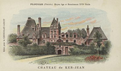 Chateau de Ker-Jean, Plougar, Finistere av French School