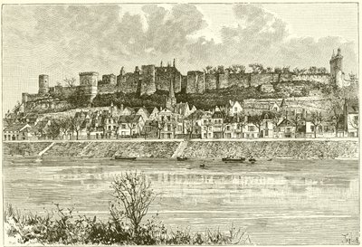 Chateau of Chinon av French School