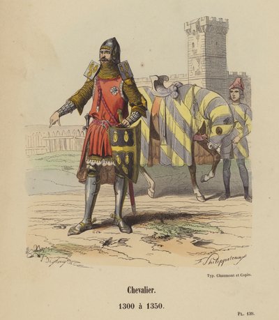 Chevalier av French School