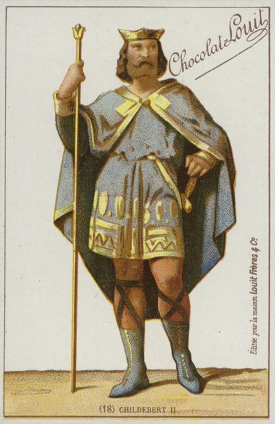 Childebert II av French School