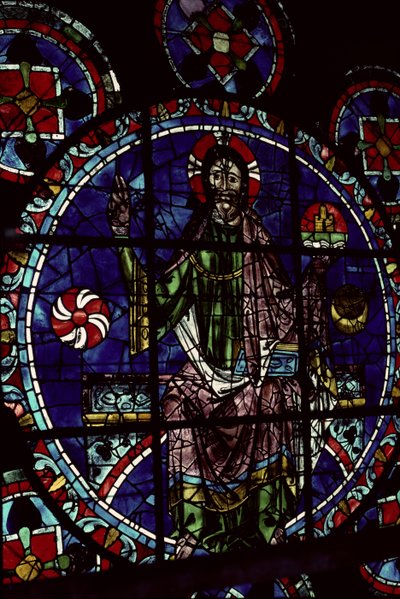 Kristus som Logos, 1200-talet av French School