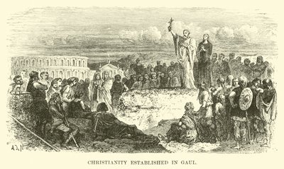 Kristendomen etablerad i Gallien av French School