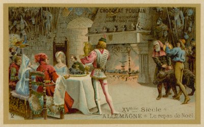 Julmiddag i 1400-talets Tyskland av French School