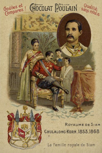 Chulalongkorn, kung av Siam av French School