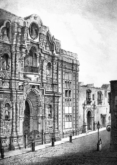 Church of Mercy, Lima (gravyr) av French School