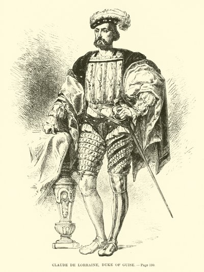 Claudius av Lorraine, hertig av Guise av French School