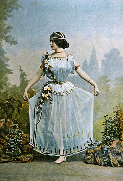 Cleo de Merode, illustration från tidningen 