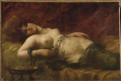 Cleopatra, sent 1800-tal av French School