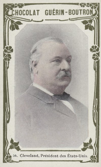 Cleveland, USA:s president (färgad bild) av French School