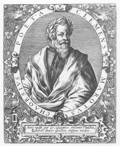 Clement Marot (gravyr) av French School