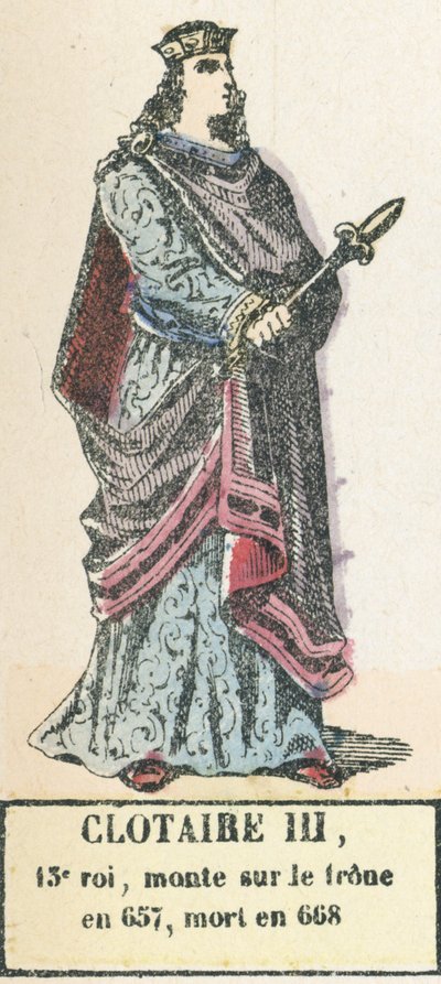 Clotaire III av French School