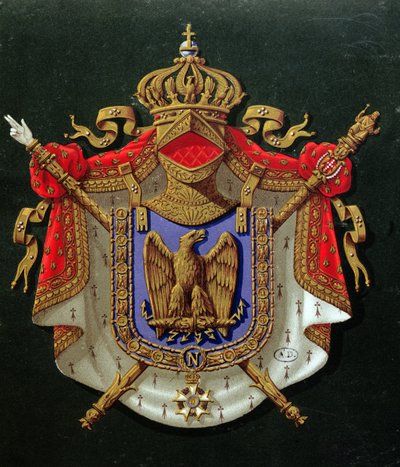 Kejsar Napoleon III:s vapen (1808-73) av French School