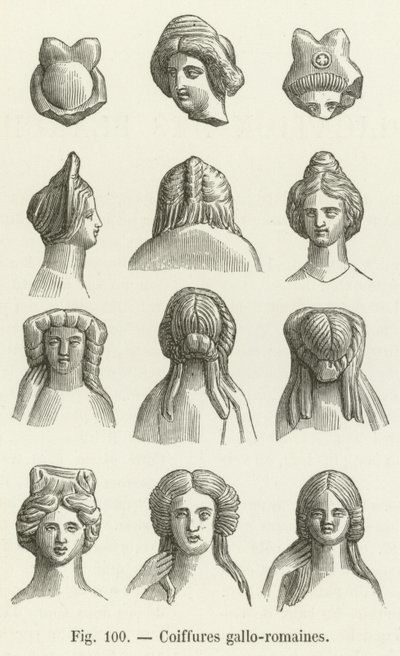 Gallo-romerska frisyrer av French School