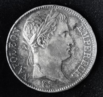 Mynt föreställande Napoleon I (1769-1821) (metall) av French School