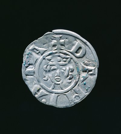 Mynt av Johannes av Brienne (ca 1170-1237) av French School