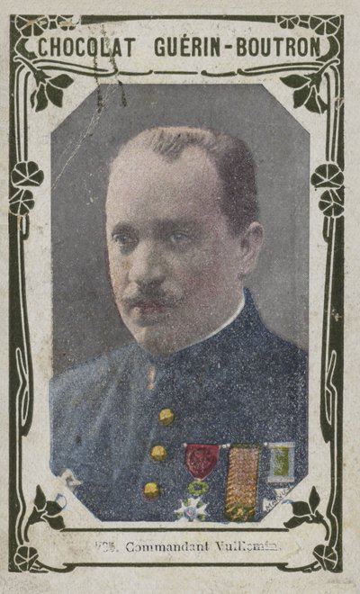 Kommendant Vuillemin (färgad bild) av French School