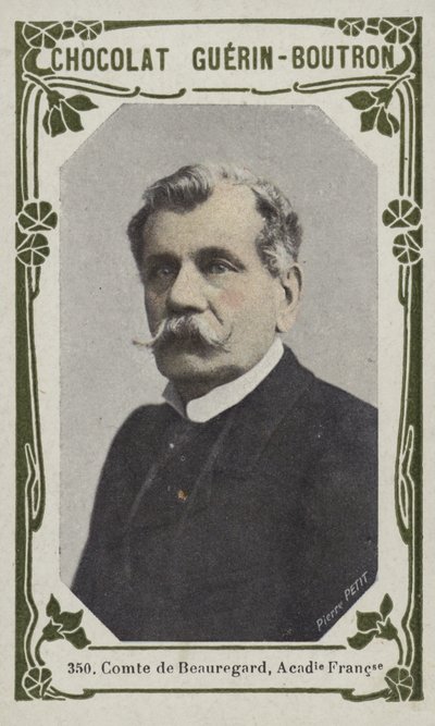 Comte de Beauregard, Franska Akademien (färgad bild) av French School
