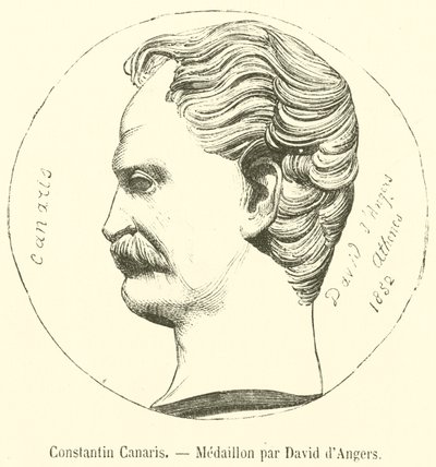 Constantin Canaris (gravyr) av French School