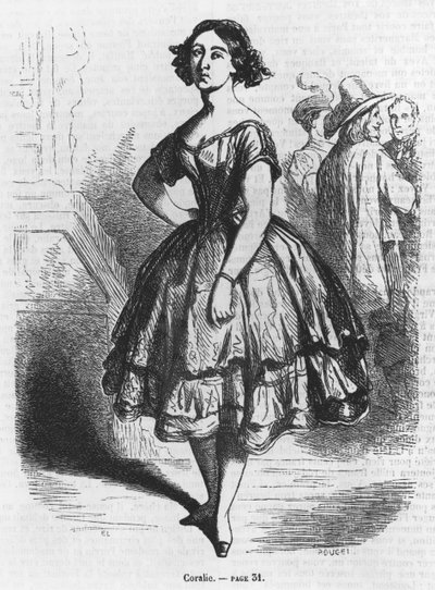 Coralie, illustration från 