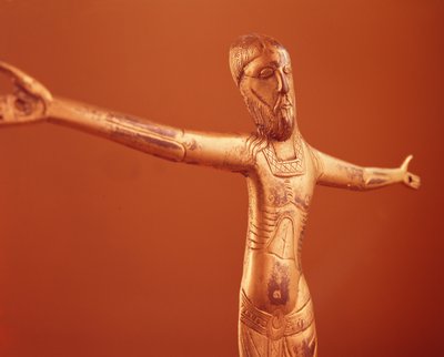 Corpus Christi, ca 1240 (förgylld brons) av French School