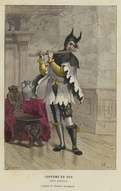 En dåres kostym, 1500-talet av French School