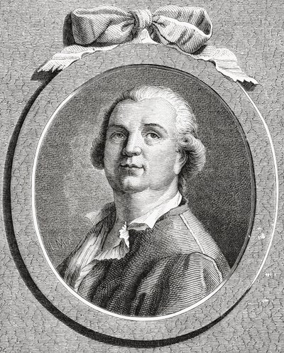 Greve Cagliostro aka Giuseppe Balsam eller Joseph Balsam (1743-95) av French School